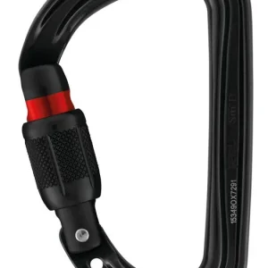 Karabijnhaak PETZL Sm´D schroefslot zwart Veilige Betaling
