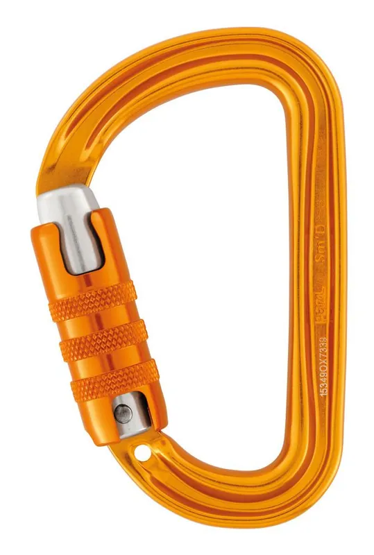 Karabijnhaak PETZL Sm´D triact-lock Oranje Seizoensaanbieding