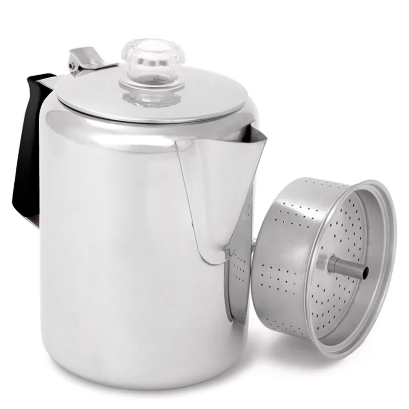Hoge Kwaliteit Percolator GSI Gletsjer roestvrij Perc 9 Kop