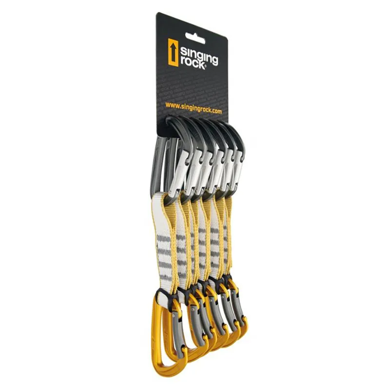 Express-set Singing Rock COLT 11cm geel Uitverkoop