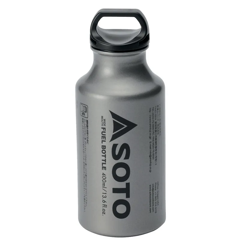 Gratis Retour Fles Aan brandstof SOTO Brandstoffles 400 ml grijs