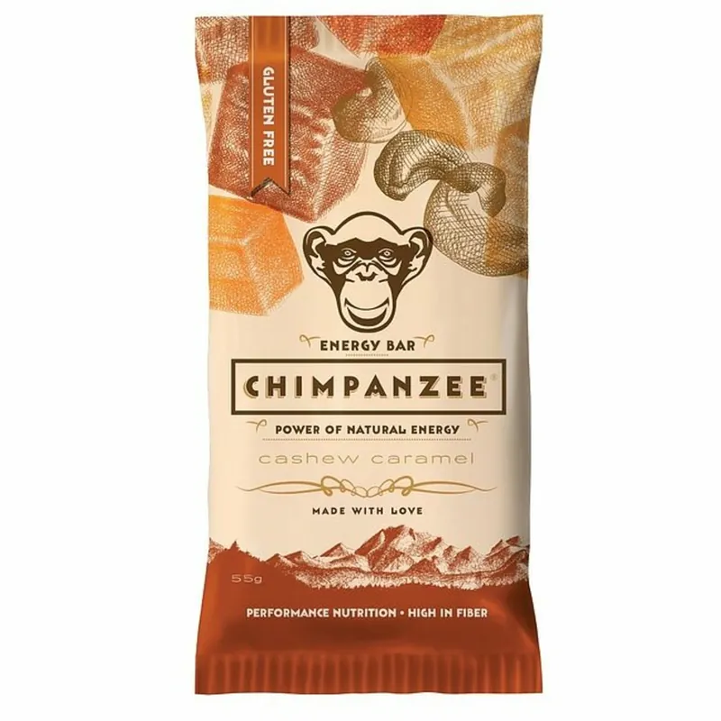 Energie bar CHIMPANZEE Cachou Karamel Betrouwbaar