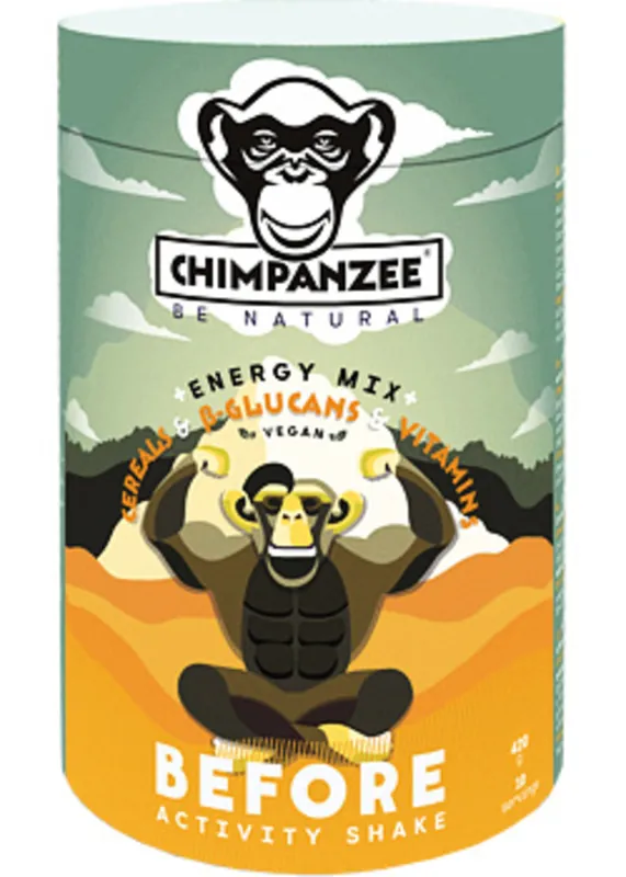 Flitsaanbieding Koolhydraat voeding Chimpanzee Energie mengen 420 g cacao en esdoorn siroop
