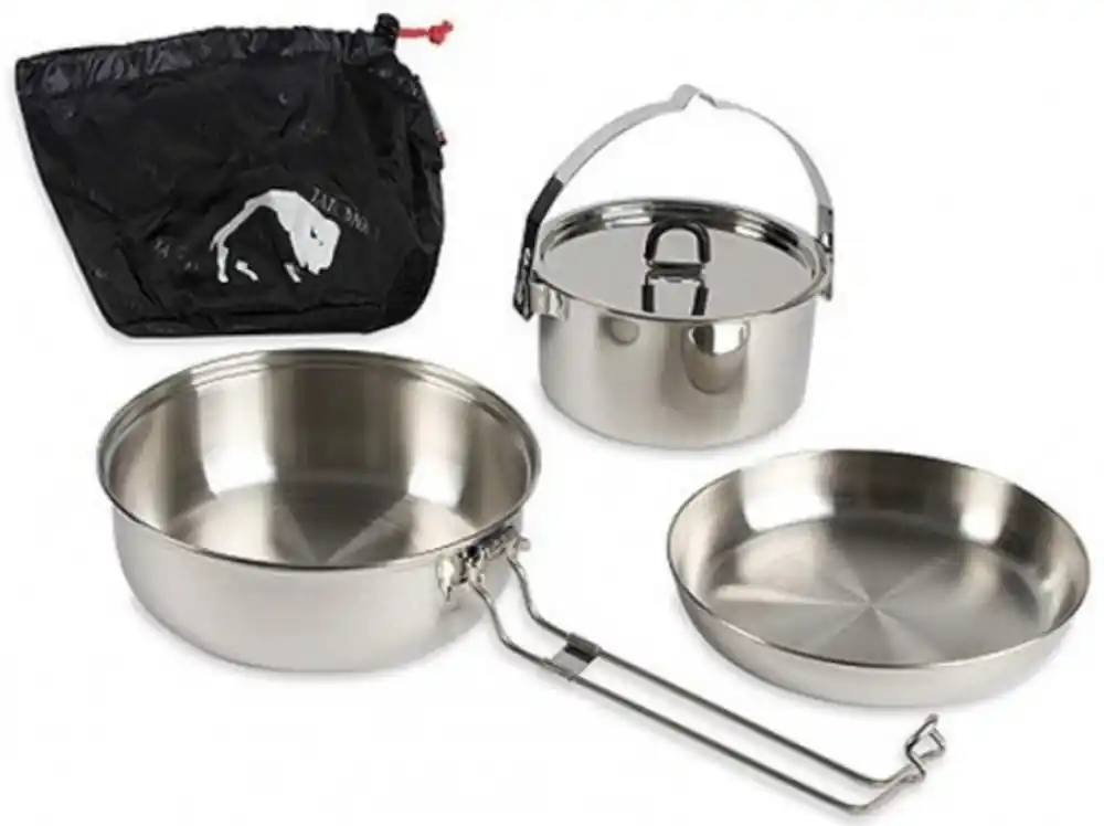Seizoensaanbieding Set gerechten TATONKA Camp Set Groot