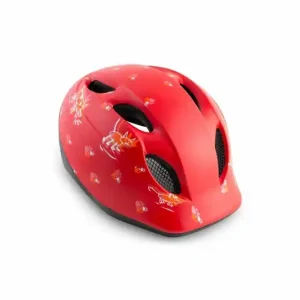 Rechtstreeks Van De Fabrikant Kinderkleding helm MET Buddy kinderkleding dieren / rood mat S/M(46-53)