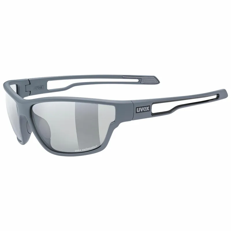 Uvex Sportstyle 806 Vario bril, Grey Mat (5501) Koopje