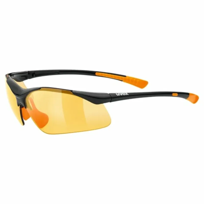 Favoriet Uvex Sportstyle 223 bril, Black Orange