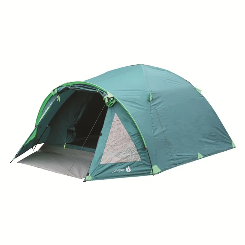 Tent HIGHLANDER jeneverbes 4 blauw Beperkte Voorraad