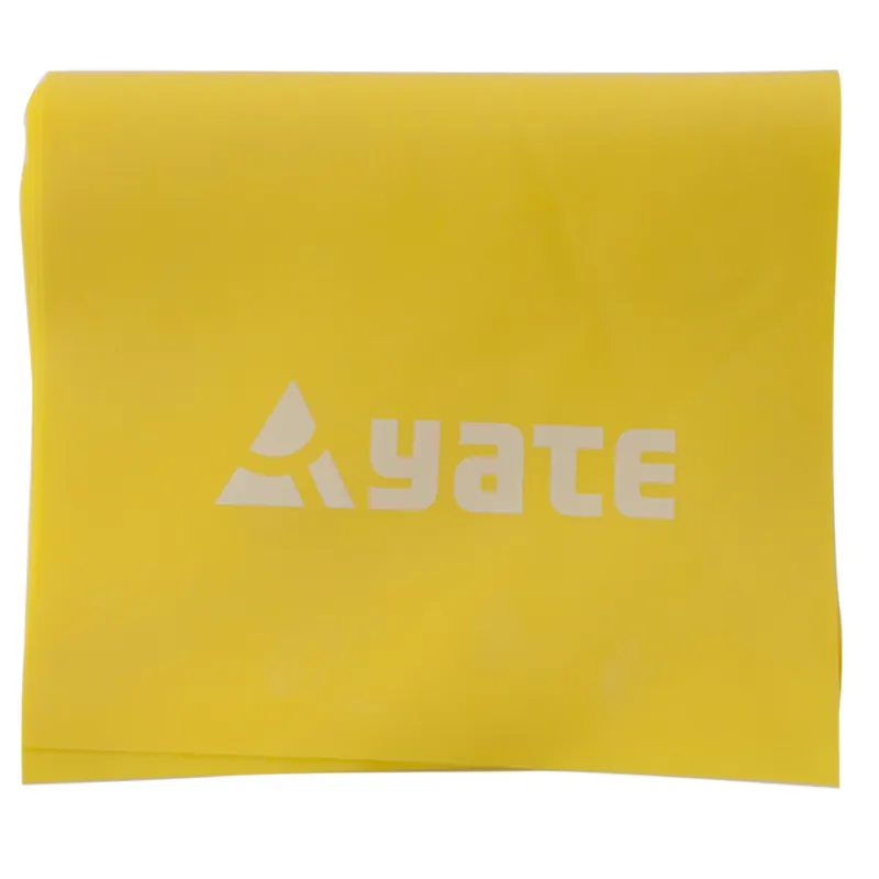 Oefening paspoort YATE Fit Band 200 x 12 cm zacht, geel Gereduceerde Prijs