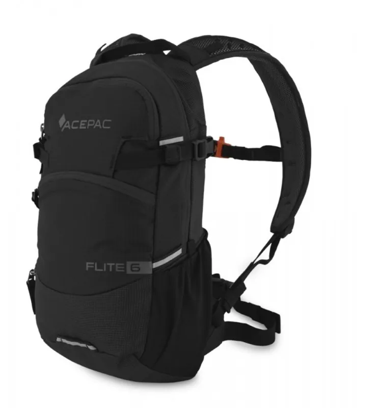 Rechtstreeks Van De Fabrikant Wielersport tas Acepac Flite 6 zwart