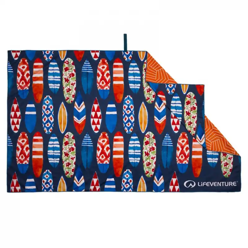 Handdoek LIFEVENTURE Gedrukt SoftFibre tocht Handdoek Reusachtig Surfplanken Snelle Levering