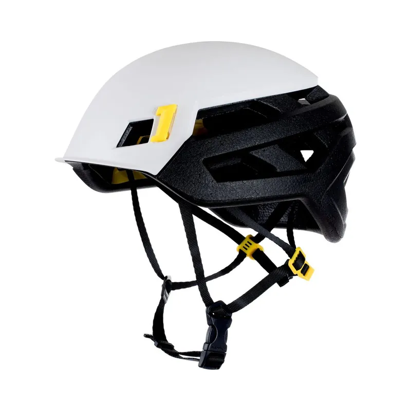 Seizoensaanbieding Helm Mammut Muur Rijder MIPS wit 52 - 57 cm