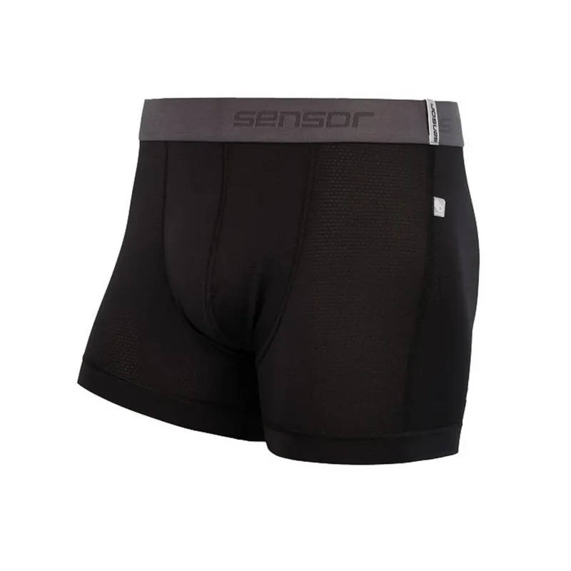 Mannen korte broek SENSOR Coolmax Tech zwart S Tijdelijk Beschikbaar