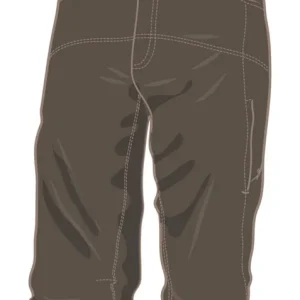 Fabrieksprijs Mannen 3/4 broek Warmpeace Kei belangrijk bruin S