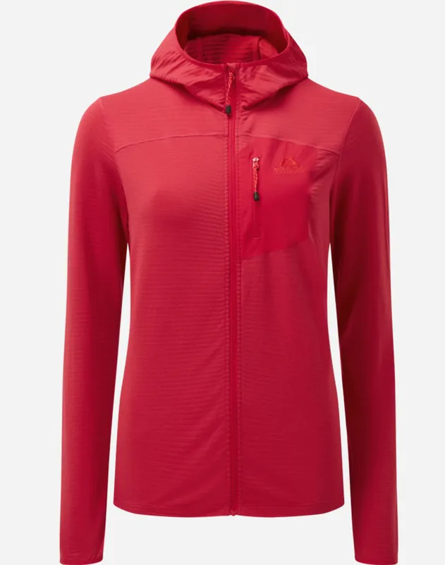 Hete Deal Dames mikina Mountain Equipment Lumiko Hoded Dames Jasje paprika rood XS