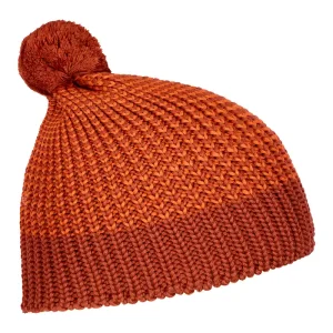 Dagaanbieding pet ORTOVOX Zwaar breien Muts Klei Oranje