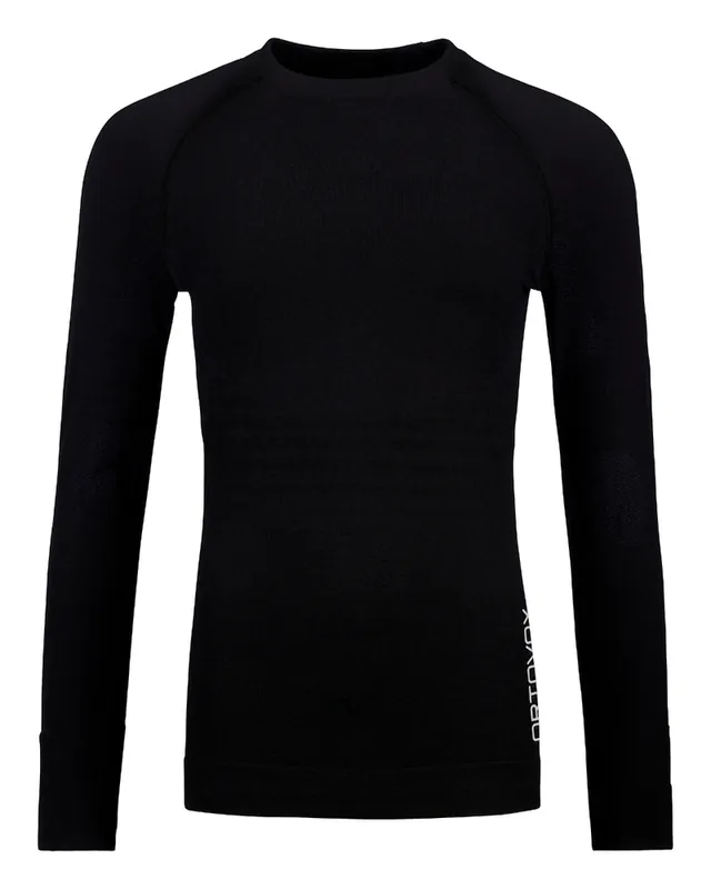 Fabrieksprijs Functioneel voor dames t-shirt ORTOVOX 230 Concurrentie Lang Zwarte raaf XS