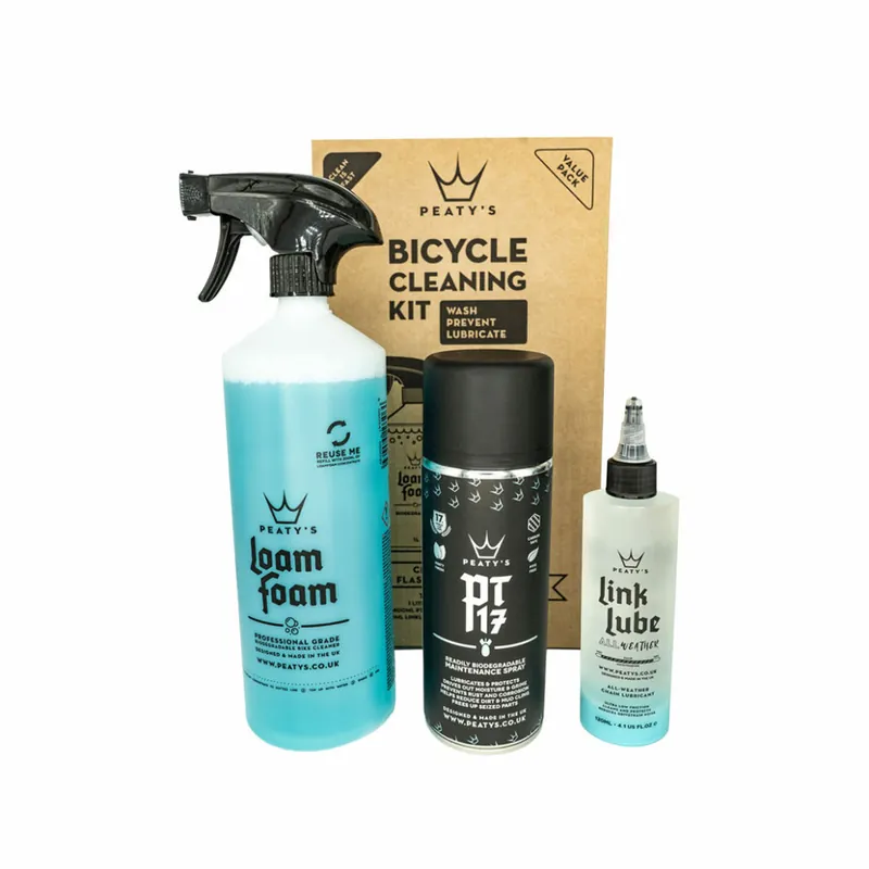 Goedkoop Peaty‘s Gift Pack Reinigings- en smeerset - Clean Protect Lube