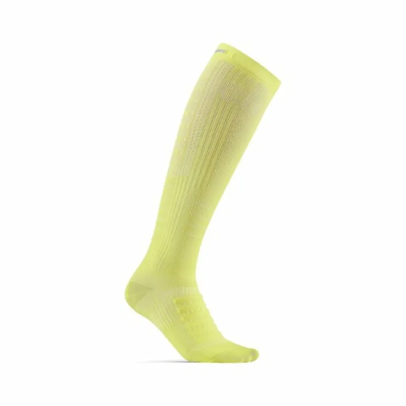 Exclusieve Aanbieding Sokken Craft ADV Droog Samendrukken geel 34-36EU