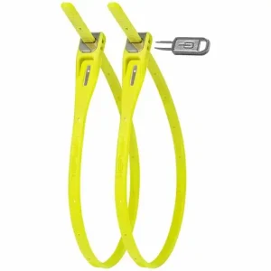Hiplok Z Lok Twin Pack lime veiligheidsband voor fietsen Seizoensaanbieding