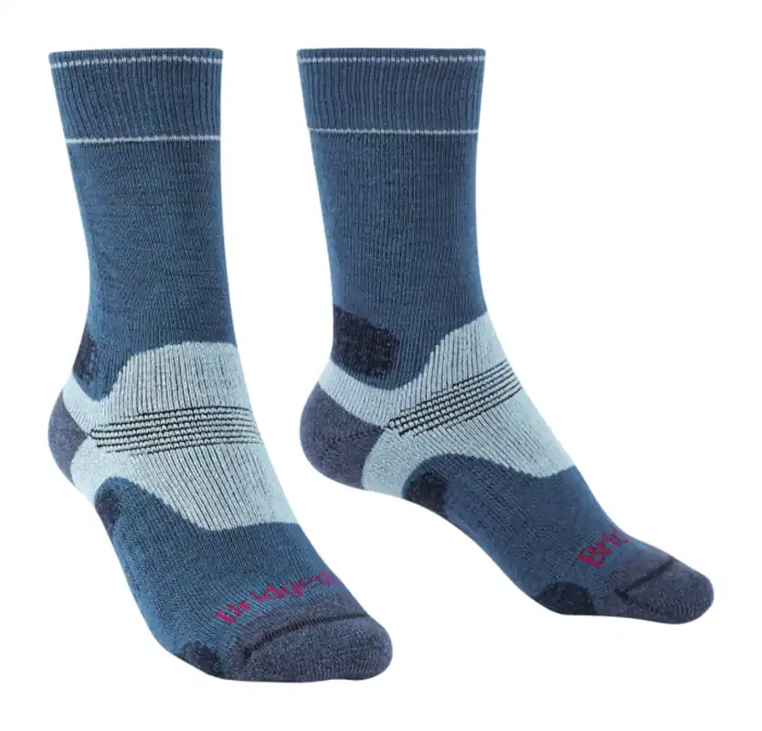 Sokken Bridgedale Wandeltocht middengewicht Bagageruimte Merino Uitvoering Dames blue/sky/401 S (3-4,5 UK) Express Levering