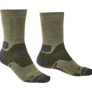 Sokken Bridgedale Wandeltocht middengewicht Bagageruimte Merino Uitvoering green/736 S (3-5,5 UK) Fabrieksprijs