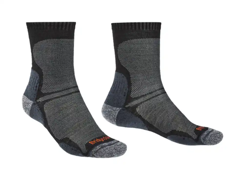 Premium Sokken Bridgedale Wandeltocht Ultra Licht T2 Merino Uitvoering black/845 S (3-5,5 UK)