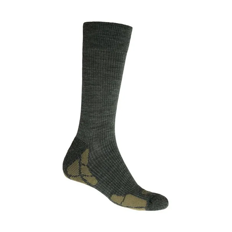 Sokken SENSOR Hiking Merino safari / kaki S (3-5 UK) Goedkoop
