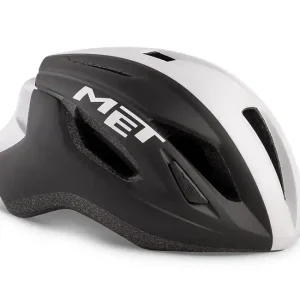 Bestseller Wielersport helm MET Strale zwart wit mat M (56-58 cm)