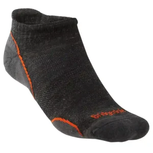 Mannen sokken Bridgedale Wandeltocht BIJENKORF T2 MP Laag antraciet / oranje S (3-5,5 UK) Veilige Betaling