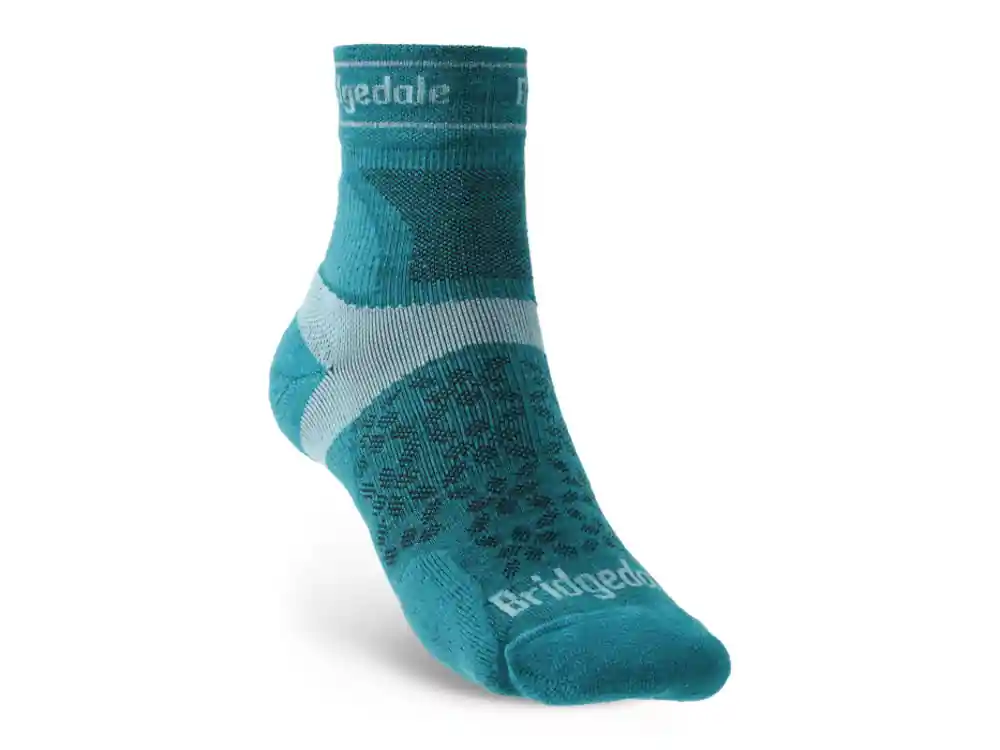 (Sold out) Dames sokken Bridgedale Pad Loop BIJENKORF T2 MEVROUW 3/4 Bemanning groenblauw Nu Kopen