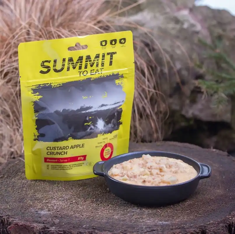 SUMMIT TO EAT pudding met appel kruimel (afbrokkelen) Merkproduct