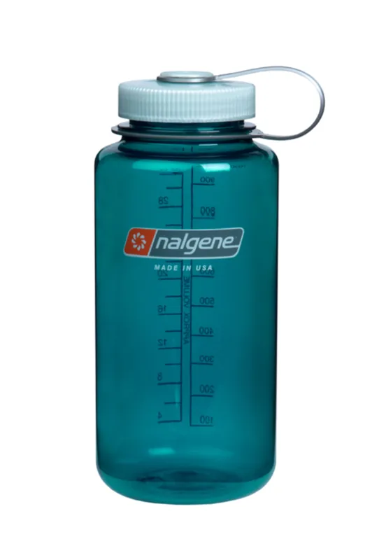 Fles Nalgene Wijde mond 1000 ml forel groen aanhouden Alleen Vandaag