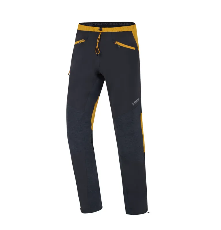 Heren broeken Direct Alpine Ascent Light 1.0 antraciet / mango- XS Korting