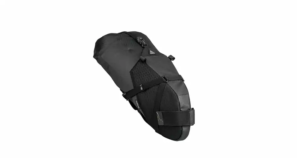 Rollende tas Aan de zadelpen Topeak BackLoader X 15l zwart Koopje