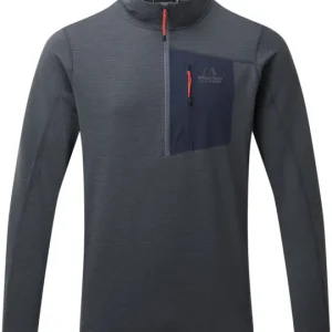 Gereduceerde Prijs Mannen fleece sweatshirt Mountain Equipment Lumiko Ritssluiting T Schaduw blauw / kosmos S