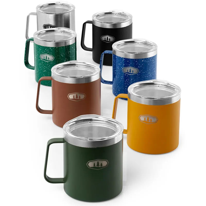 Finale Uitverkoop GSI Glacier Stainless beker 444ml blue spec