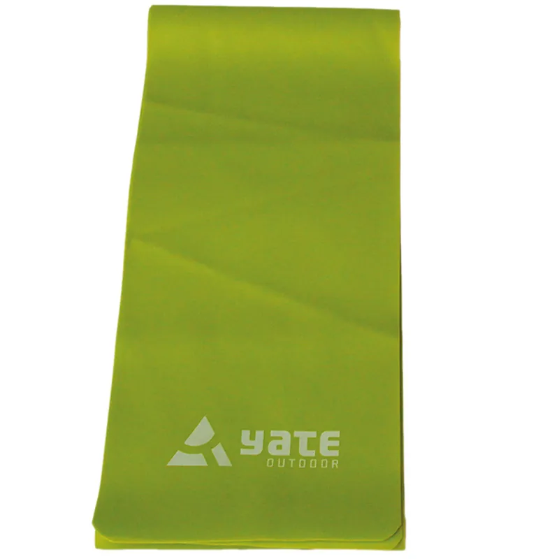Oefenband YATE Pasband 25 mx 15 cm moeilijk, groen Korting
