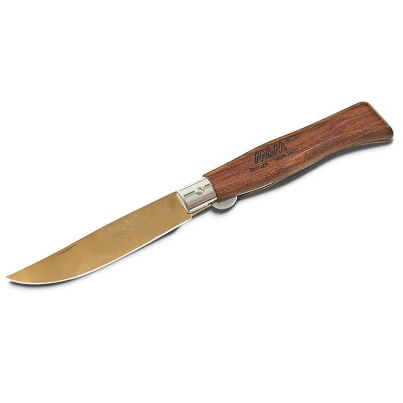 Zakmes met veiligheidsslot MAM Douro 2084 Brons titanium 8,3 cm bubinga Express Levering