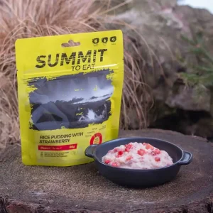 Favoriet SUMMIT TO EAT rijst pudding met aardbeien