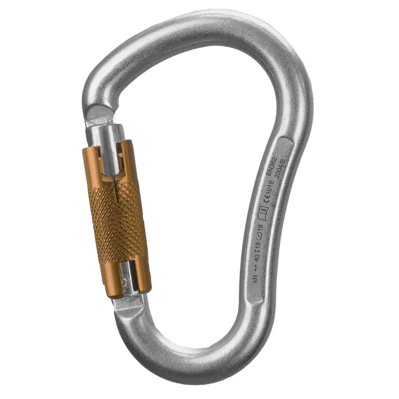 Karabiner Rock Empire Magnum Steel 2T zilver Snelle Levering