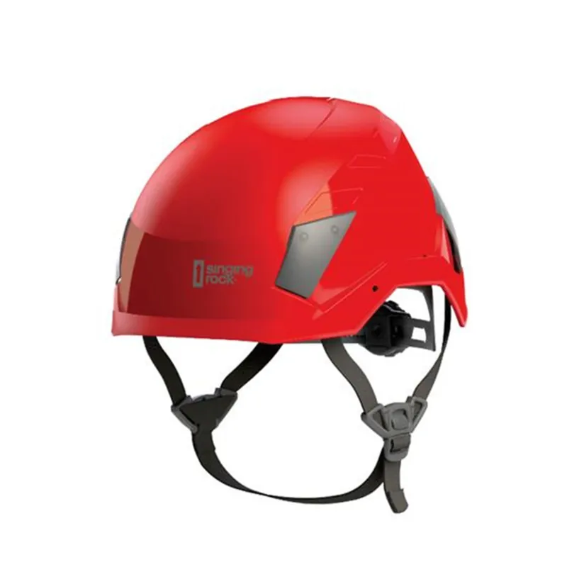 Aanbieding Werkhelm Singing Rock FLASH TOEGANG rood