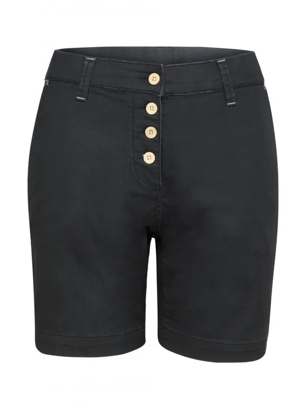 Chillaz Almspitz Denim zwarte dames shorts XS Lage Kosten