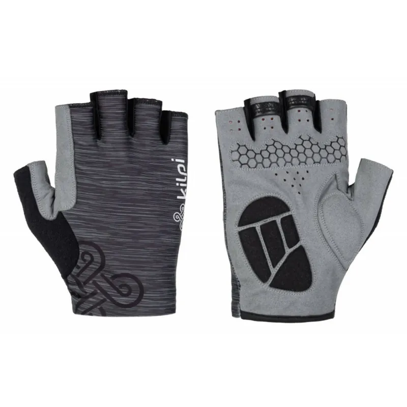 Fietshandschoenen Kilpi Timis-Unisex donker grijs S Snelle Levering