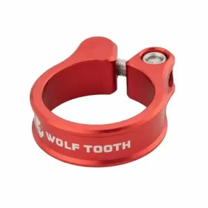 Wolf Tooth zadelpenklem 31,8 mm rood Uitverkoop