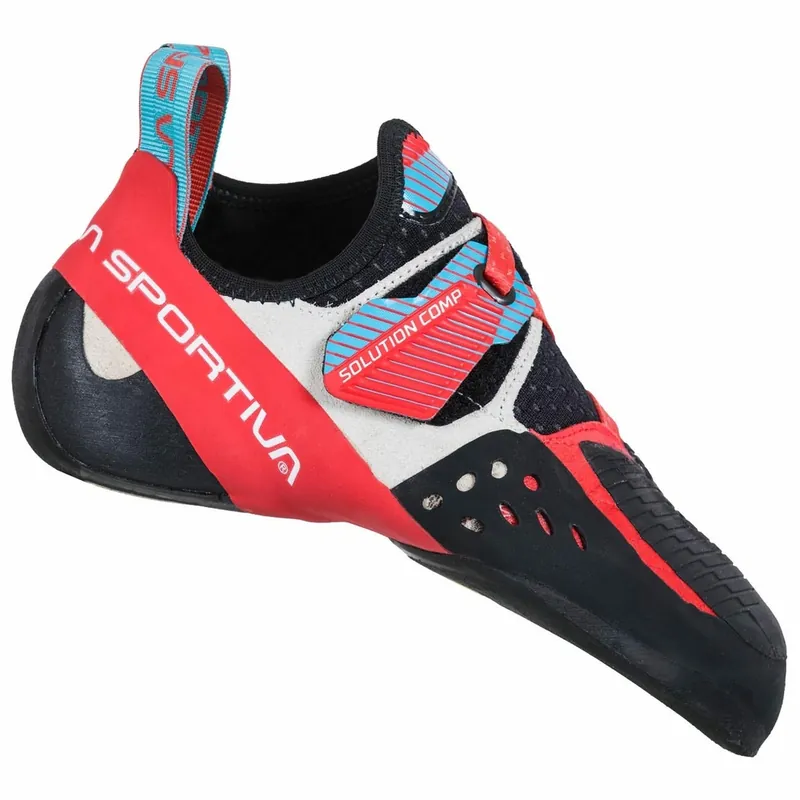 Exclusieve Aanbieding Dames klimschoenen La Sportiva Solution Comp Woman hibiscus/malibu blue 34