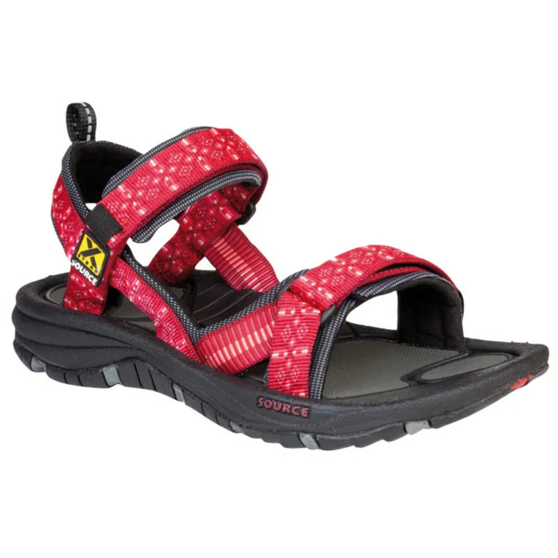 Laatste Versie Damessandalen Source Gobi Dames Tribal Rood 37
