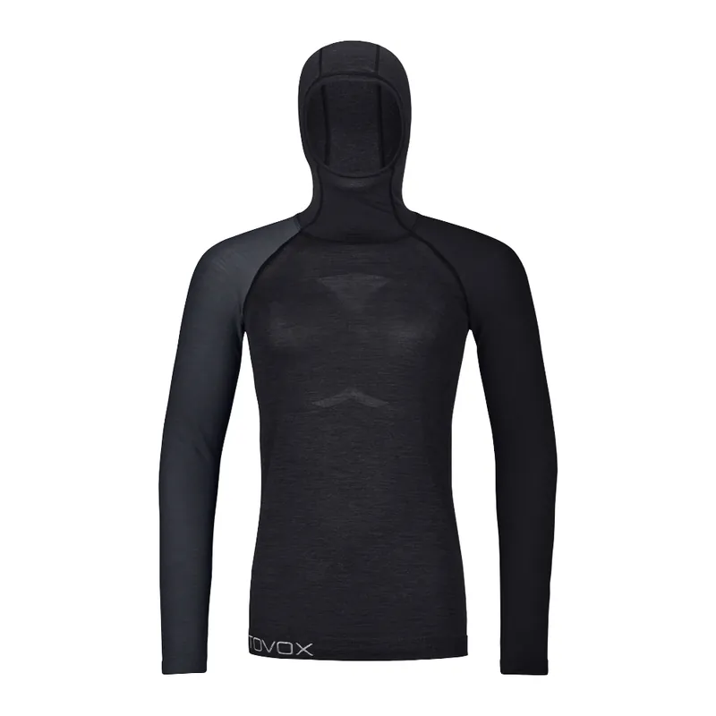 Functioneel voor dames t-shirt Ortovox W‘s 120 Wedstrijdlamp Capuchon Zwart Raaf XS Bestseller