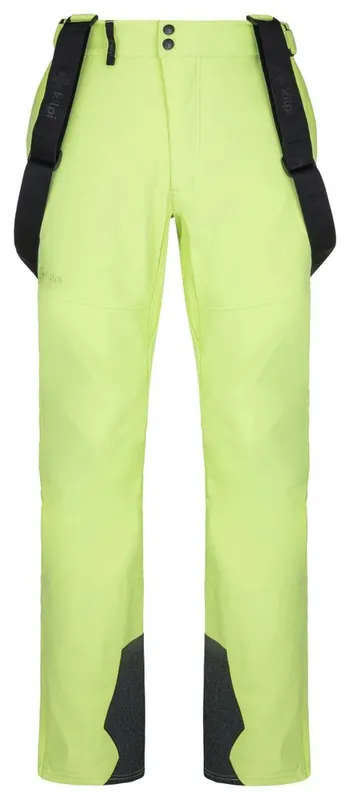 Uitverkoop Kilpi Rhea-M softshellbroek voor heren lichtgroen S