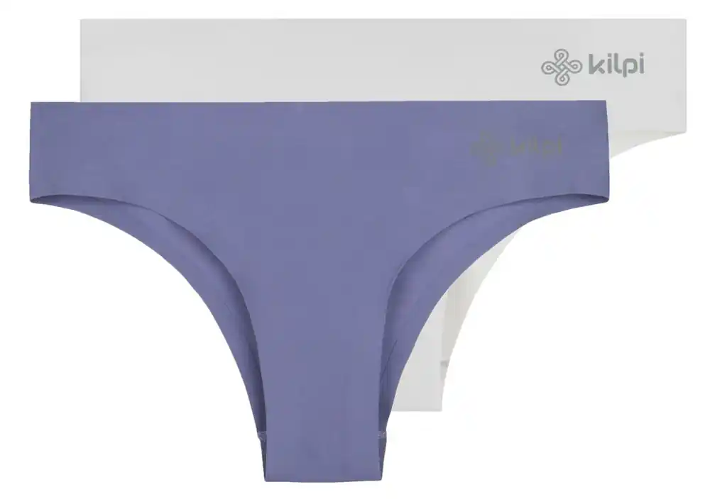 Functionele damesslips 2-pack Kilpi Nelia-W Lichtgrijs/donkerblauw XS Op = Op